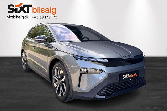 Grå Skoda Elroq fra 2025 set udefra