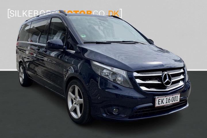 Blå Mercedes Vito 114 fra 2016