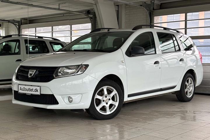 Hvid Dacia Logan fra 2014