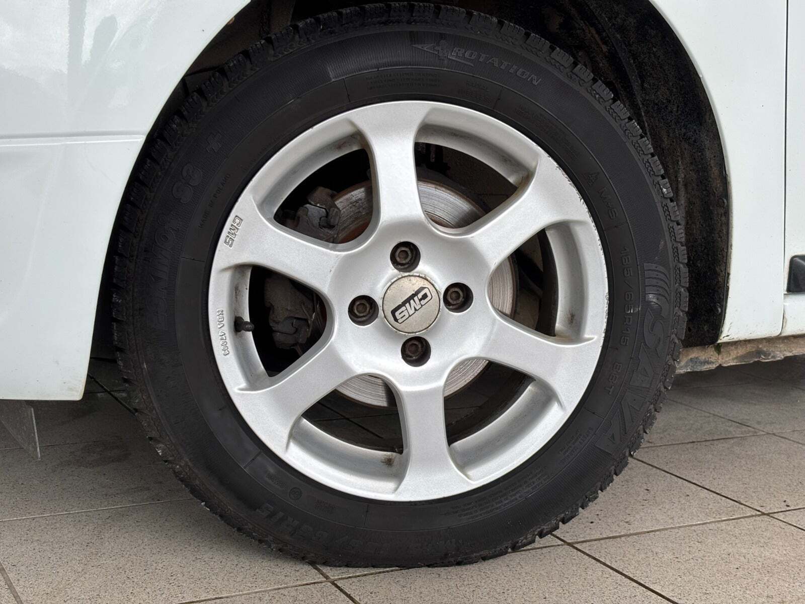 Hvid Dacia Logan fra 2014