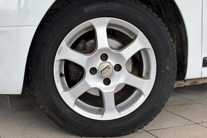 Hvid Dacia Logan fra 2014