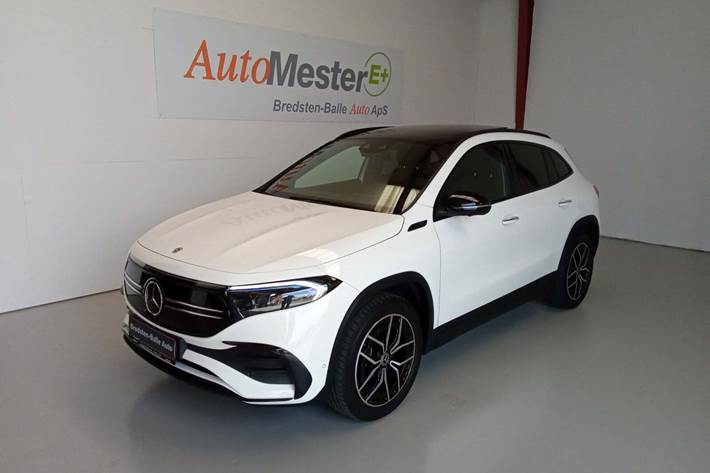 Hvid Mercedes EQA300 fra 2022