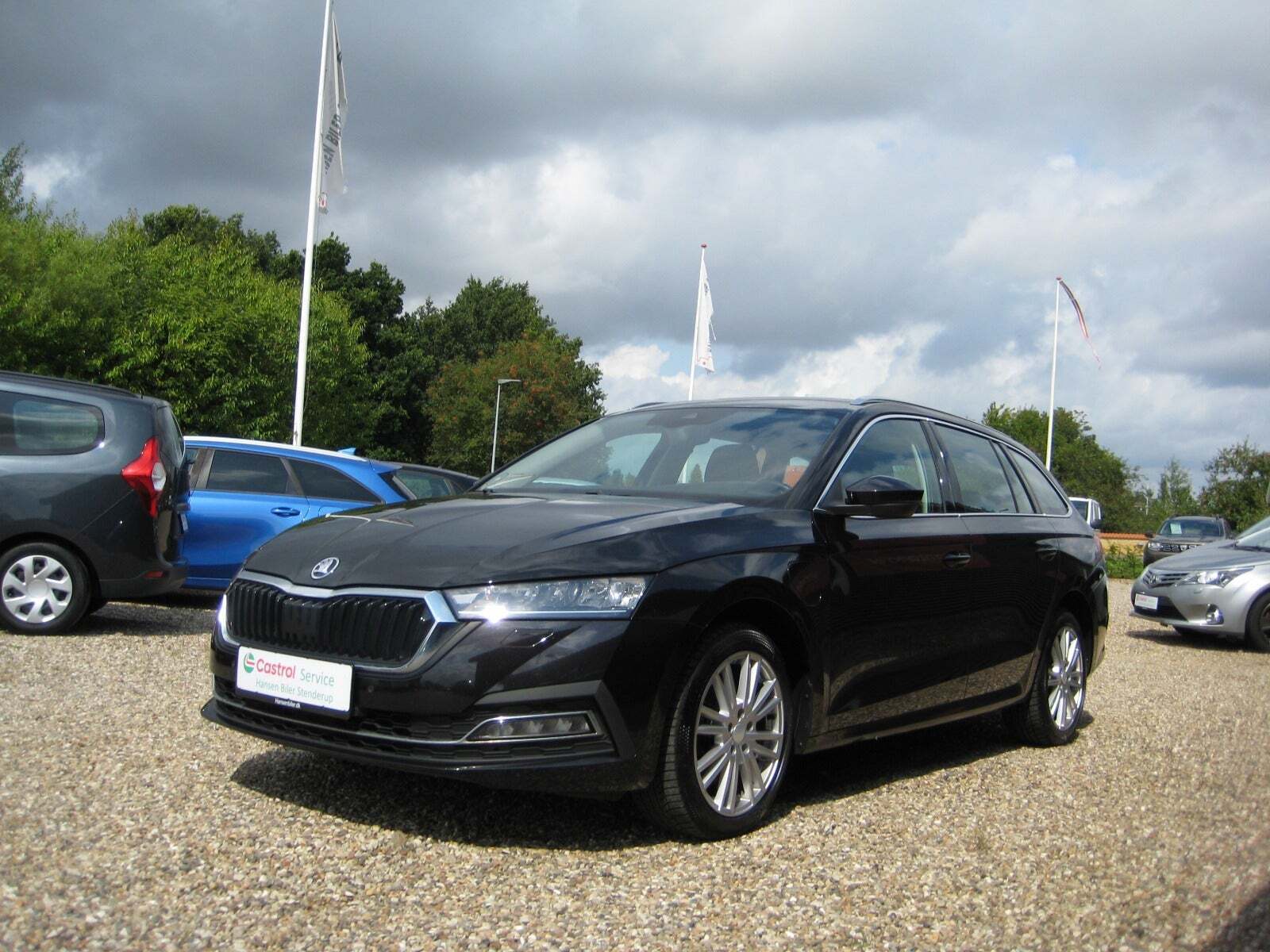 Sort Skoda Octavia fra 2022