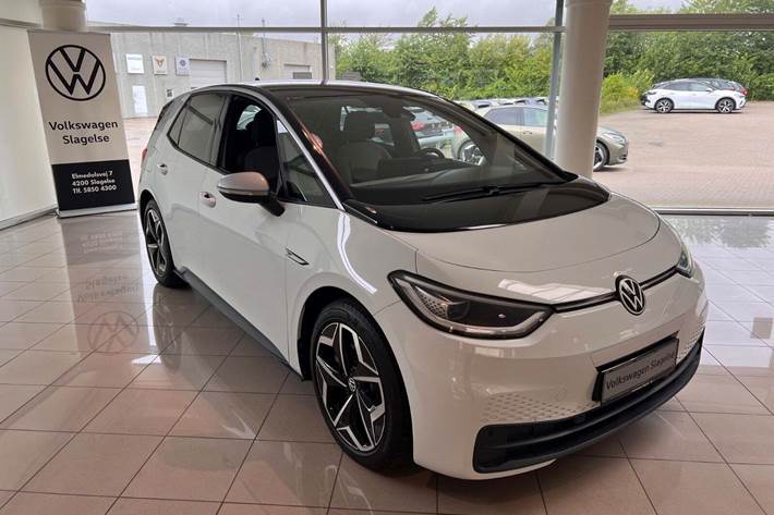 Hvid VW ID.3 fra 2020