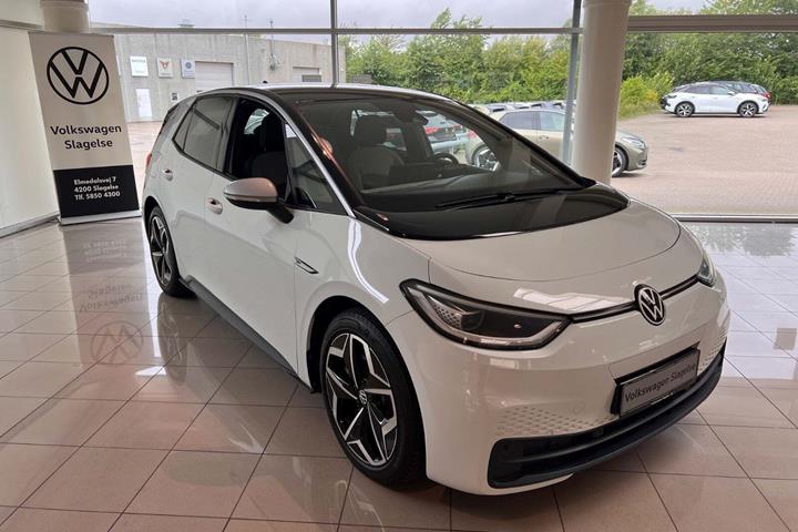 Hvid VW ID.3 fra 2020