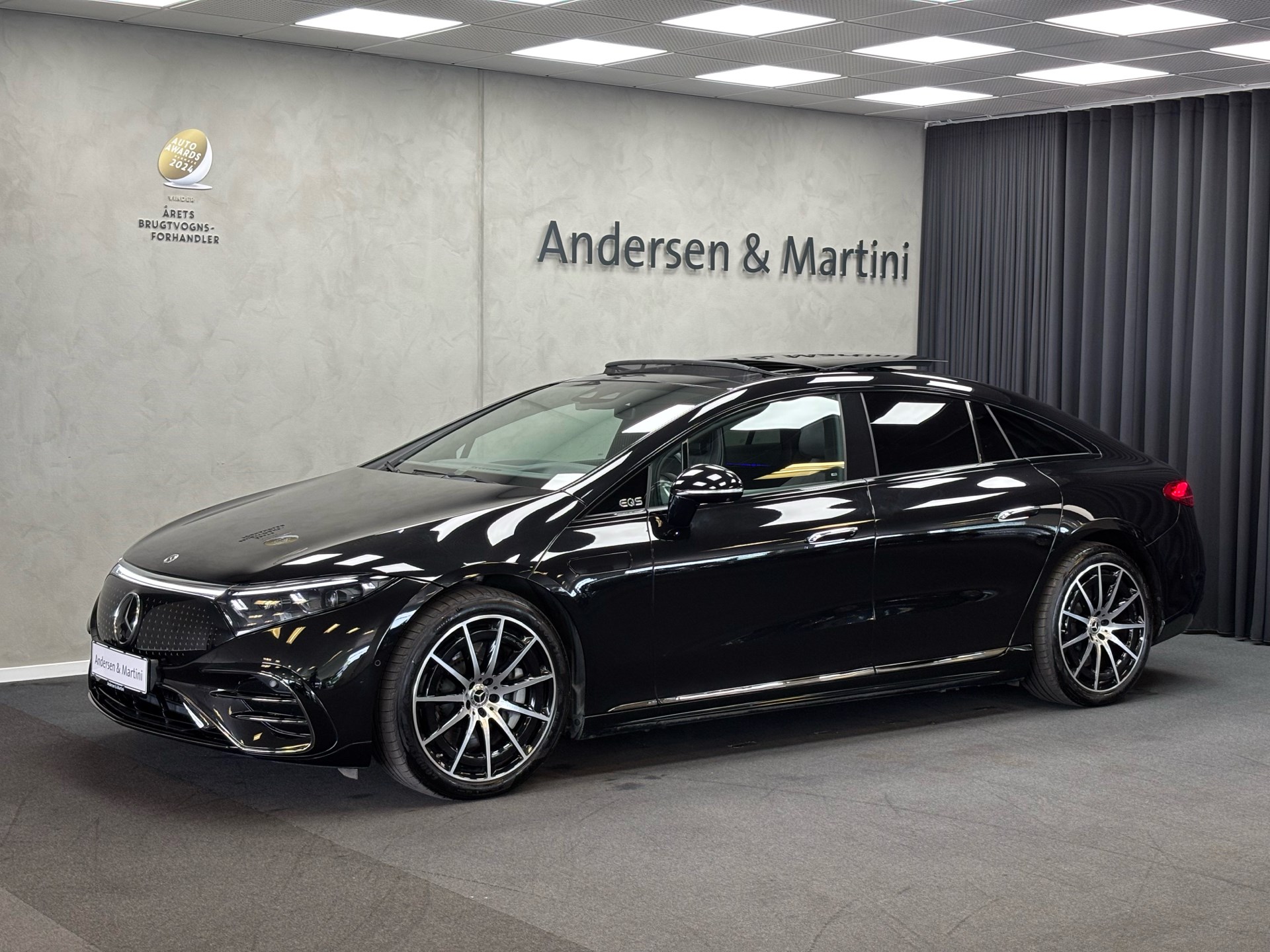 Guide til Mercedes EQS 450+ AMG Line (Årgang 04/2024 og frem)