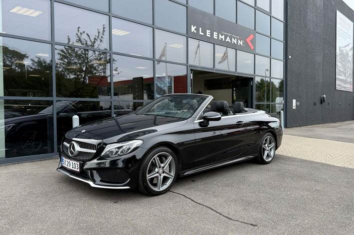 Sort Mercedes C300 fra 2016