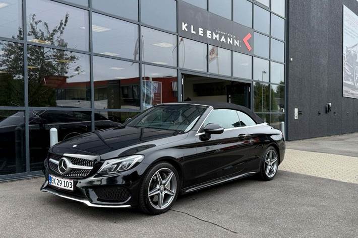 Sort Mercedes C300 fra 2016