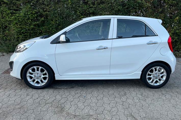 Hvid Kia Picanto fra 2012