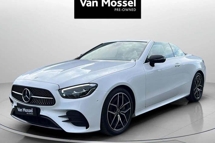 Hvid Mercedes E300 fra 2023