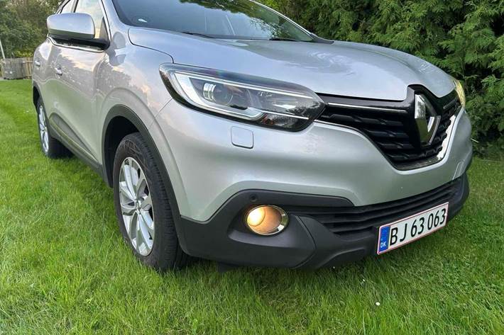 Sølv Renault Kadjar fra 2017