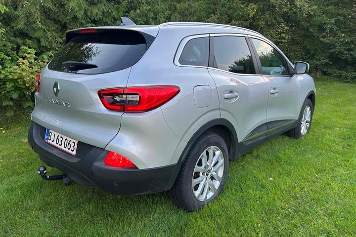 Sølv Renault Kadjar fra 2017