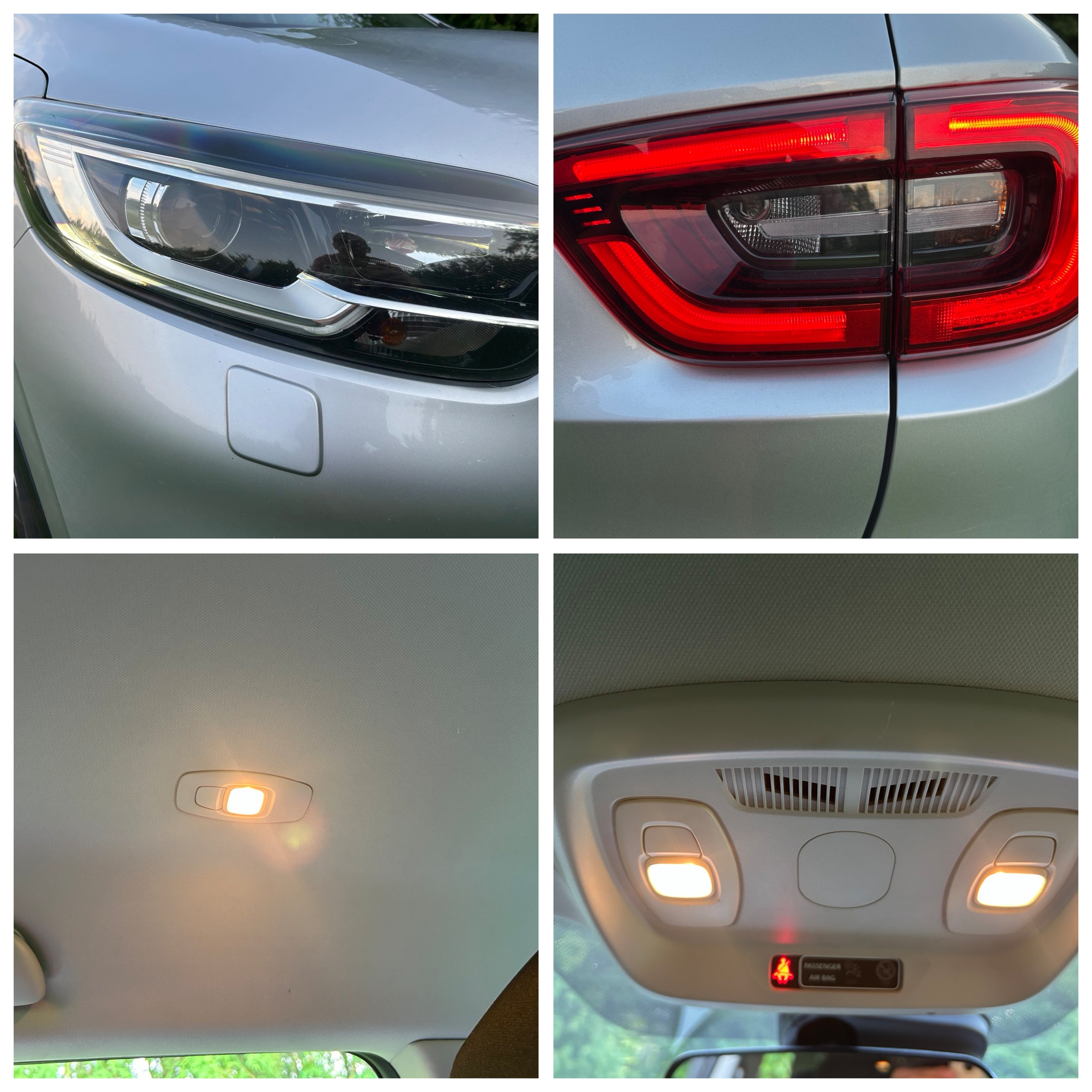 Sølv Renault Kadjar fra 2017