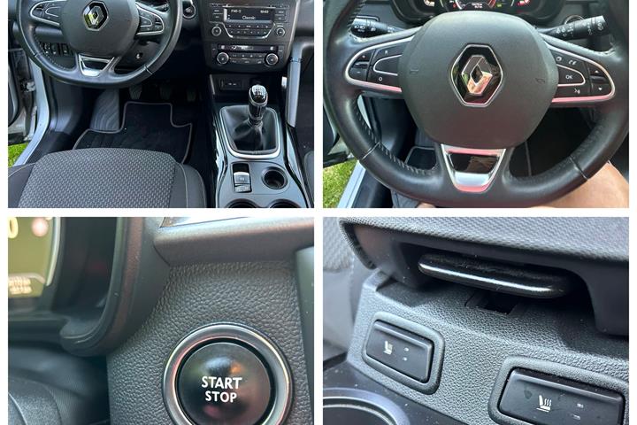 Sølv Renault Kadjar fra 2017