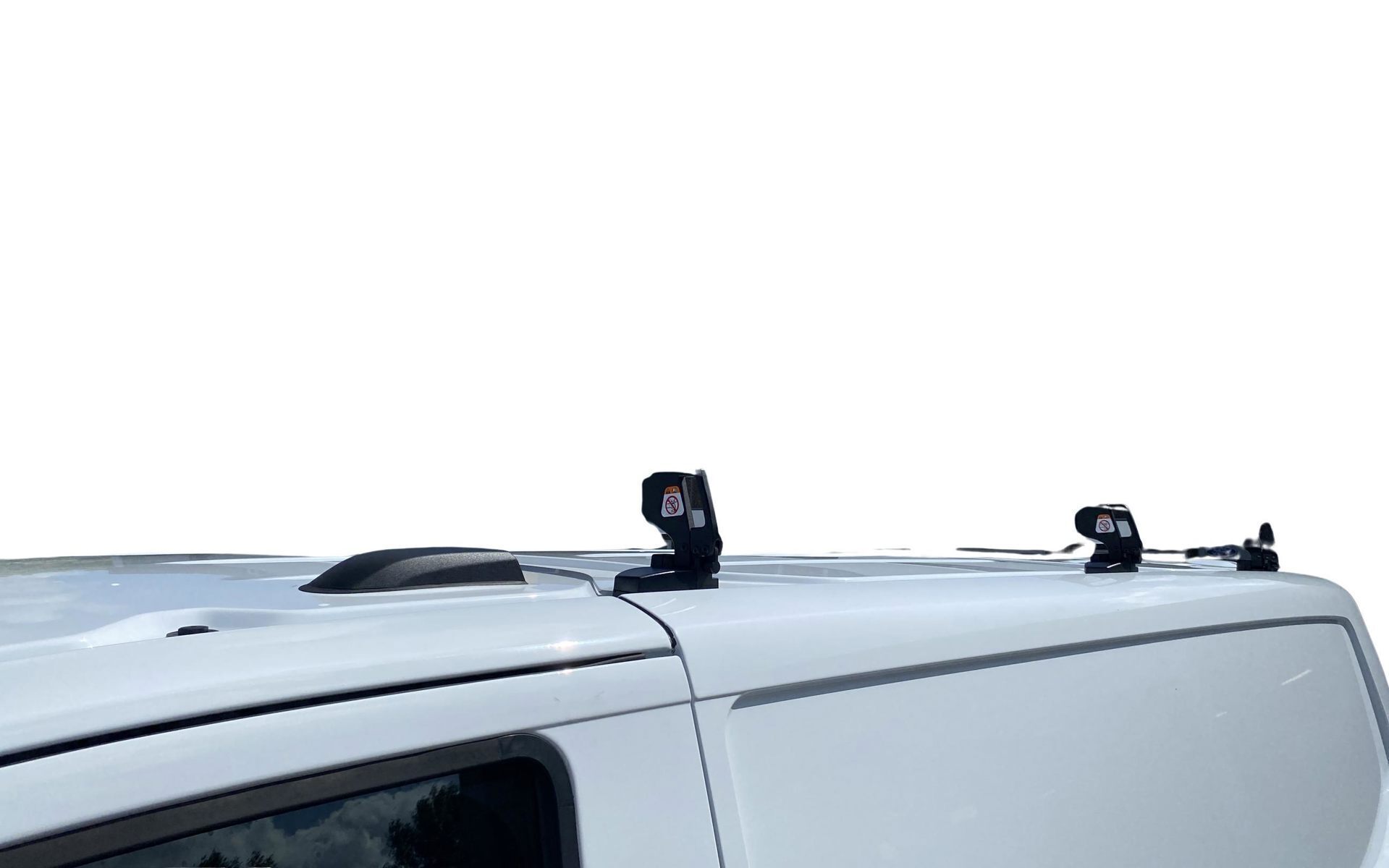 Hvid Ford Transit Custom fra 2025