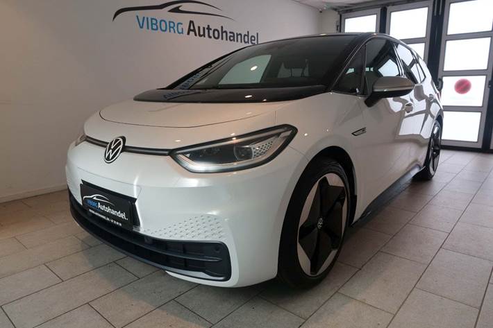Hvid VW ID.3 fra 2020