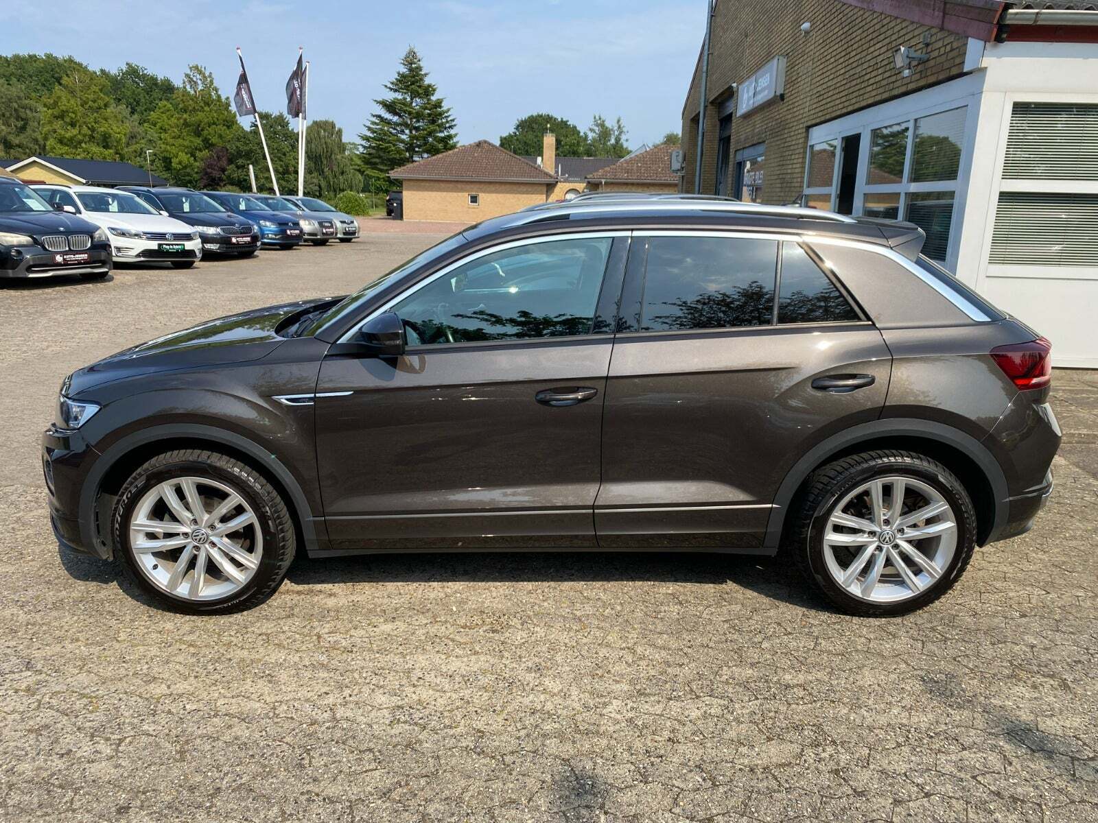 Brun VW T-Roc fra 2020
