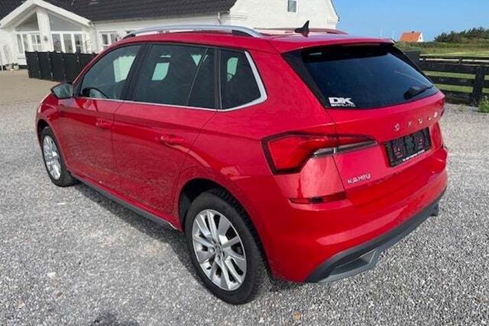 Blå Skoda Kamiq fra 2020