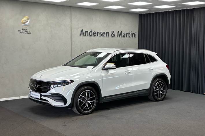 Hvid Mercedes EQA 350 fra 2024
