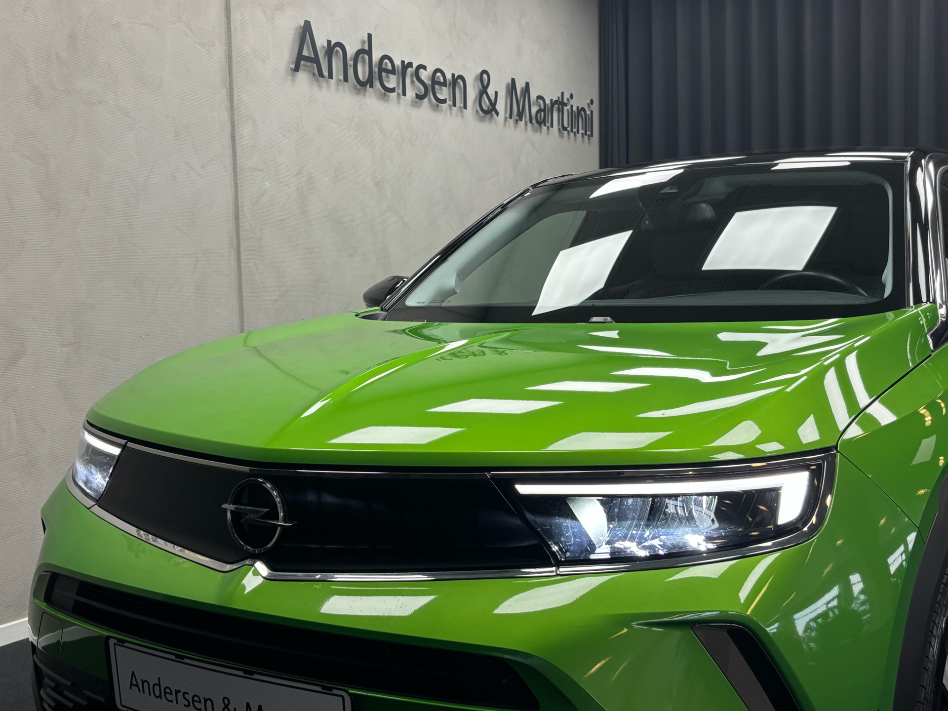 Grøn Opel Mokka-e fra 2022