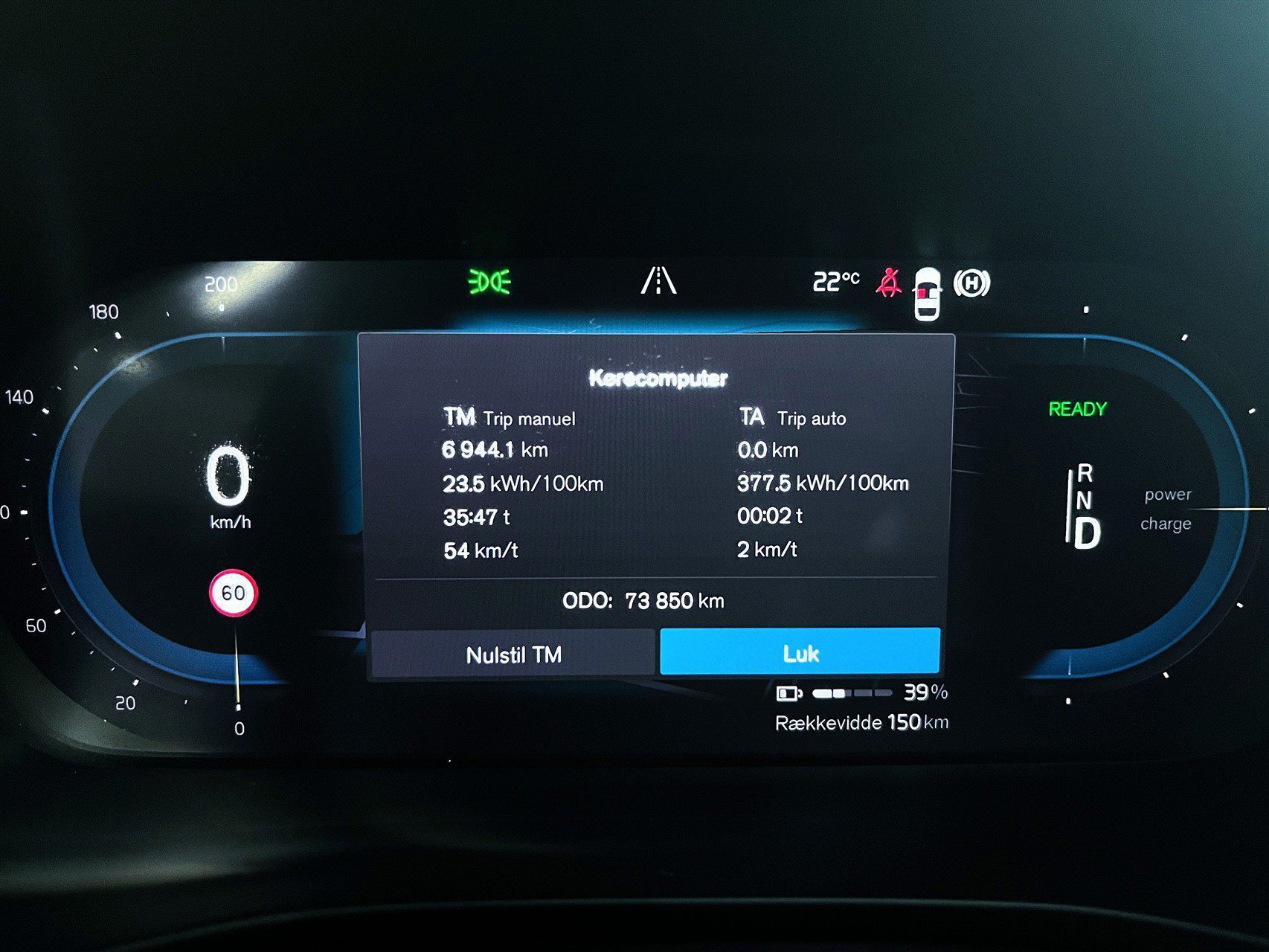 Sort Volvo XC40 fra 2021