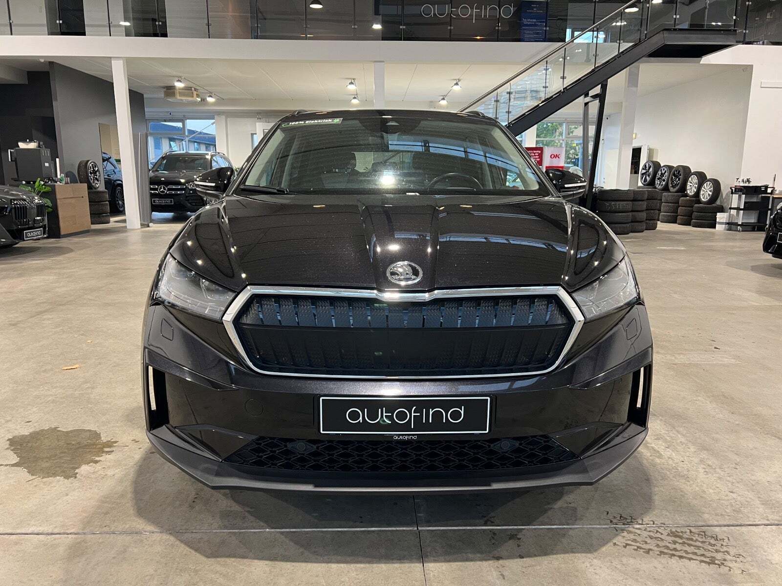 Sort Skoda Enyaq fra 2021