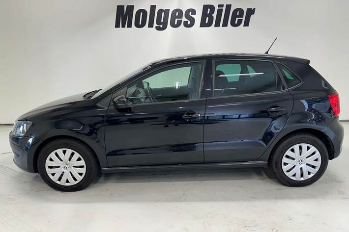 Sort VW Polo fra 2013