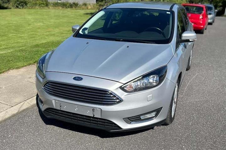 Sølv Ford Focus fra 2017