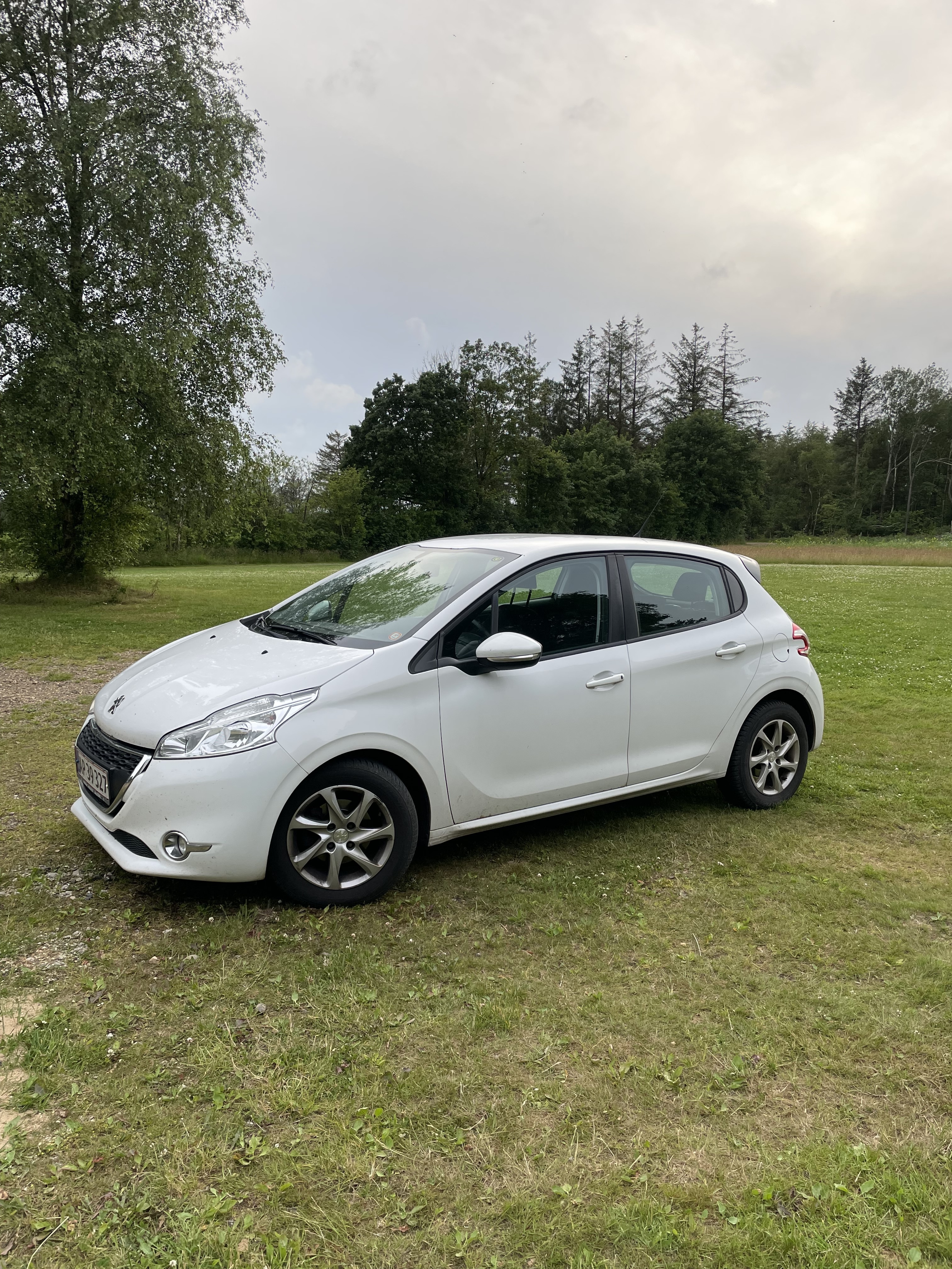 Hvid Peugeot 208 fra 2014