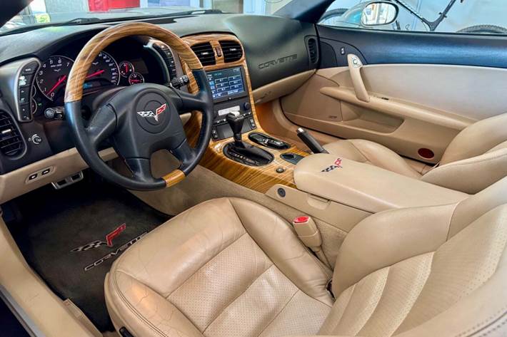 undefined Corvette C6 fra 2005 set indefra