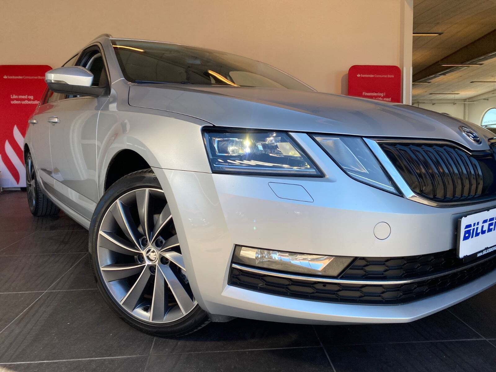 Sølv Skoda Octavia fra 2018