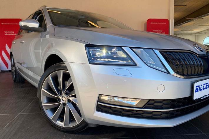 Sølv Skoda Octavia fra 2018