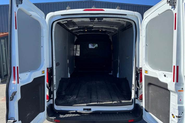 Hvid Ford Transit 350 L3 Van fra 2014