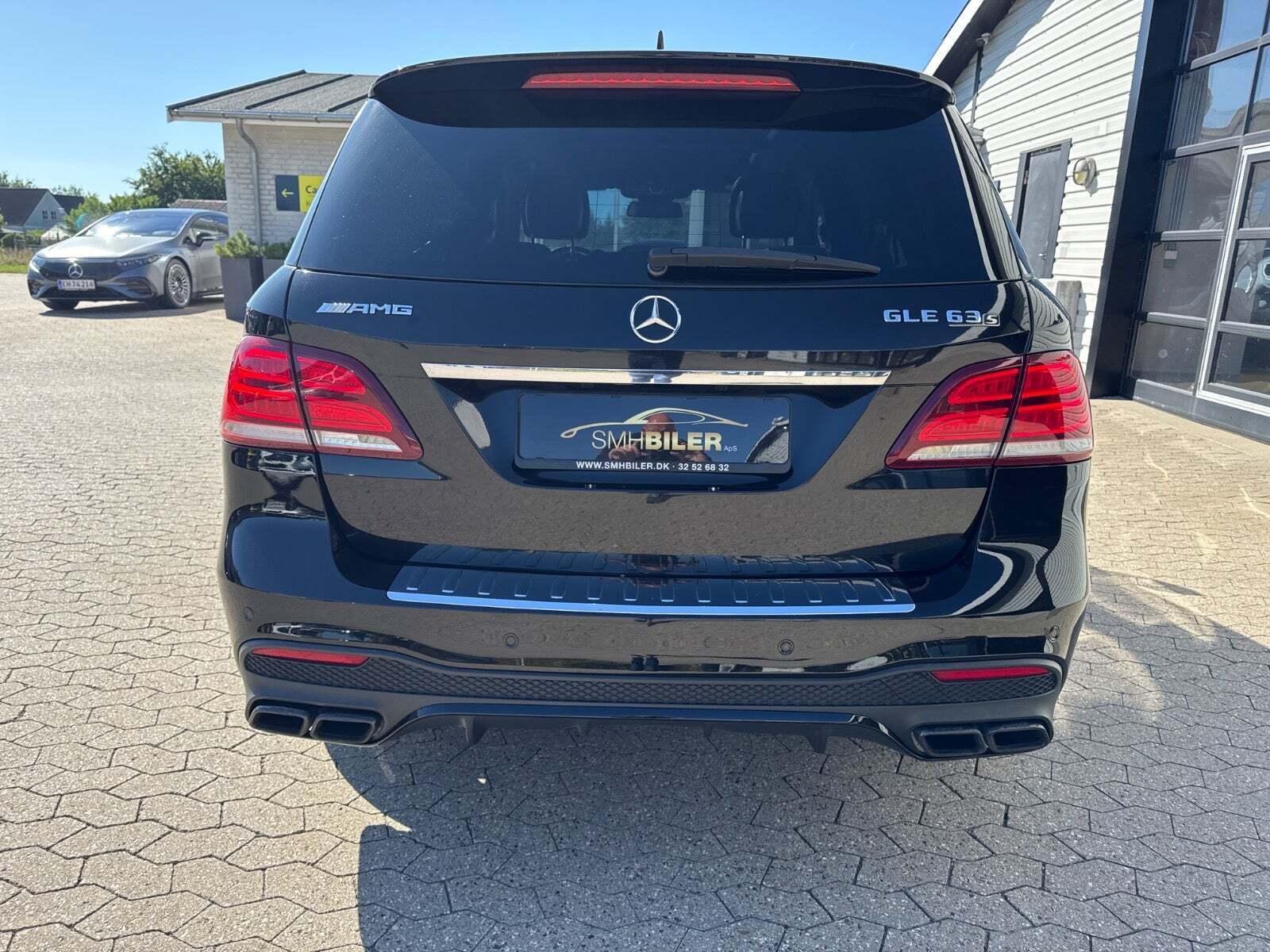 Sort Mercedes GLE63 fra 2018