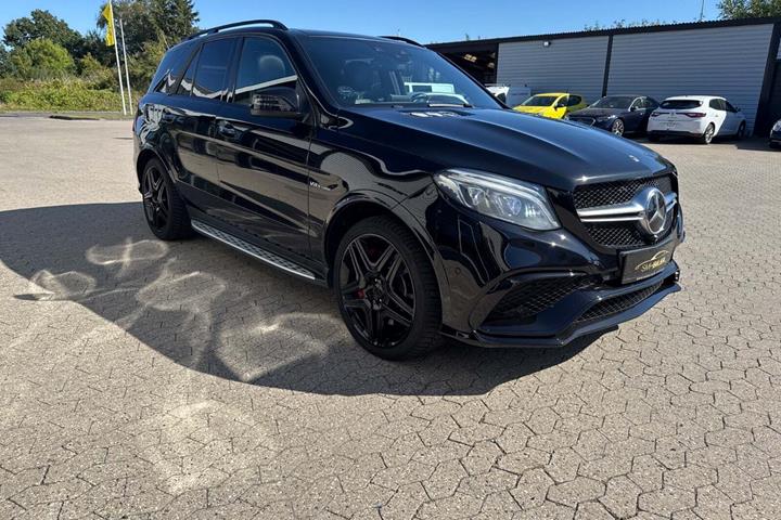Sort Mercedes GLE63 fra 2018