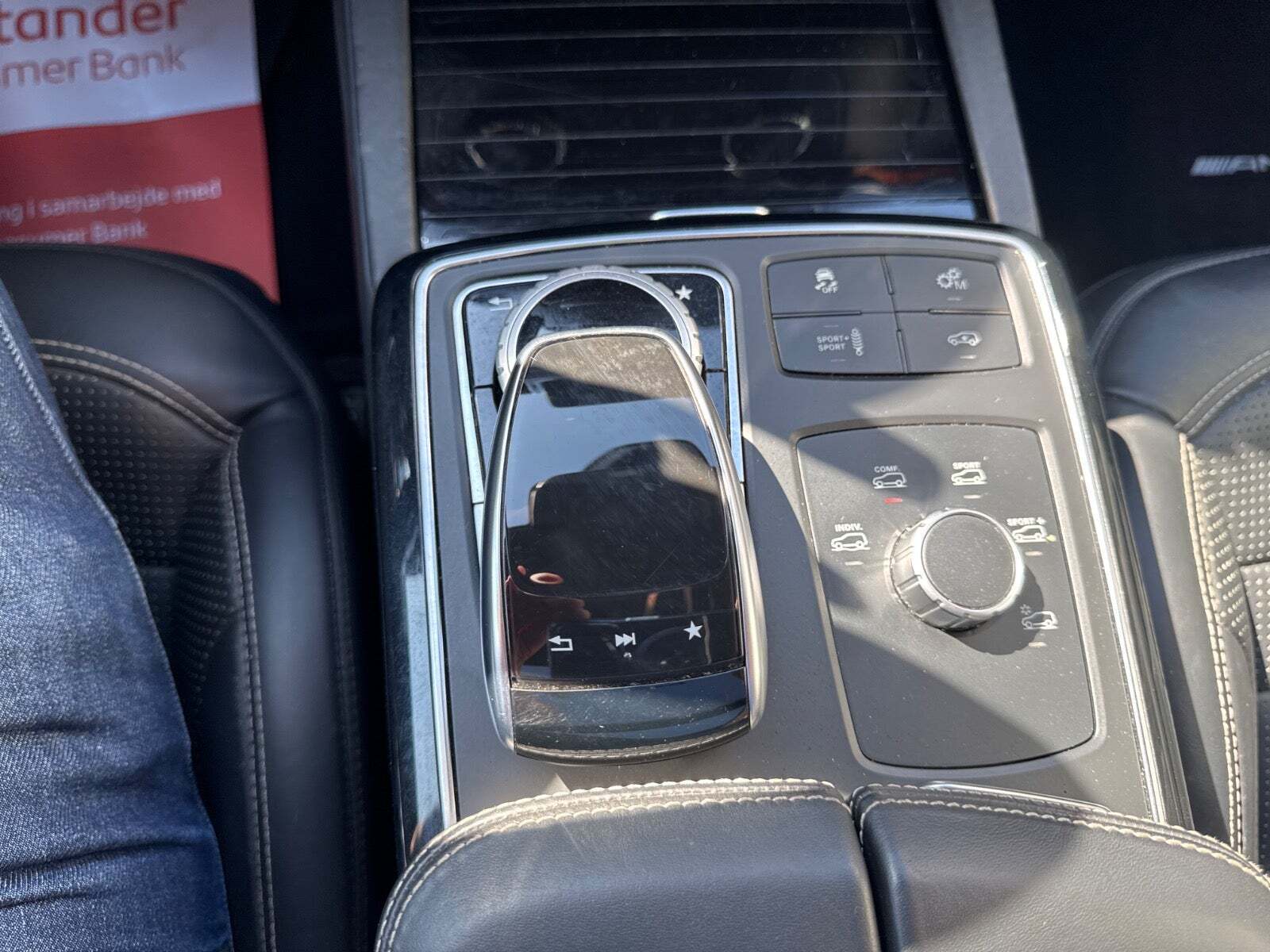 Sort Mercedes GLE63 fra 2018