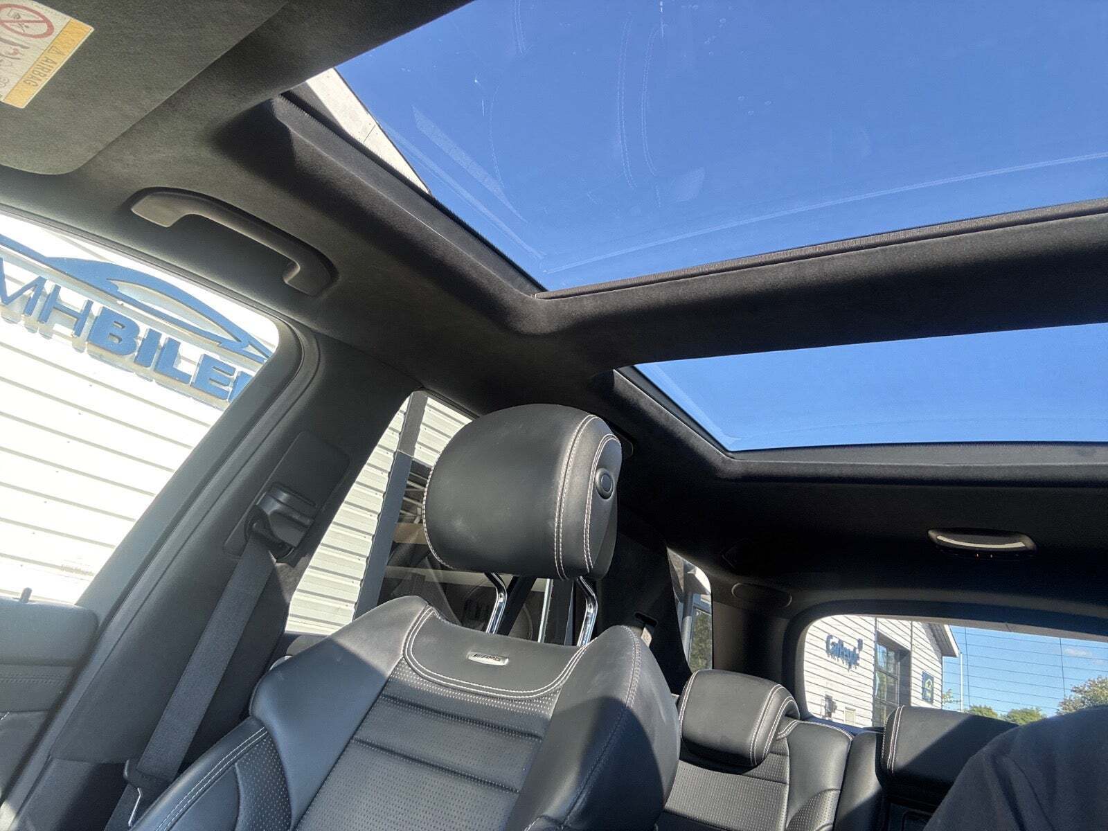 Sort Mercedes GLE63 fra 2018