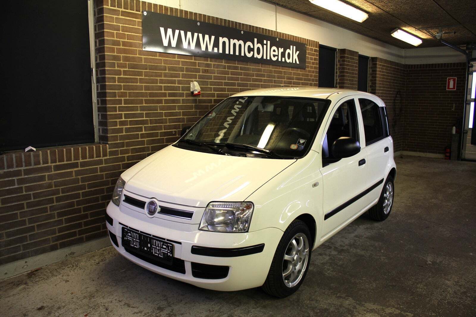 Hvid Fiat Panda fra 2012