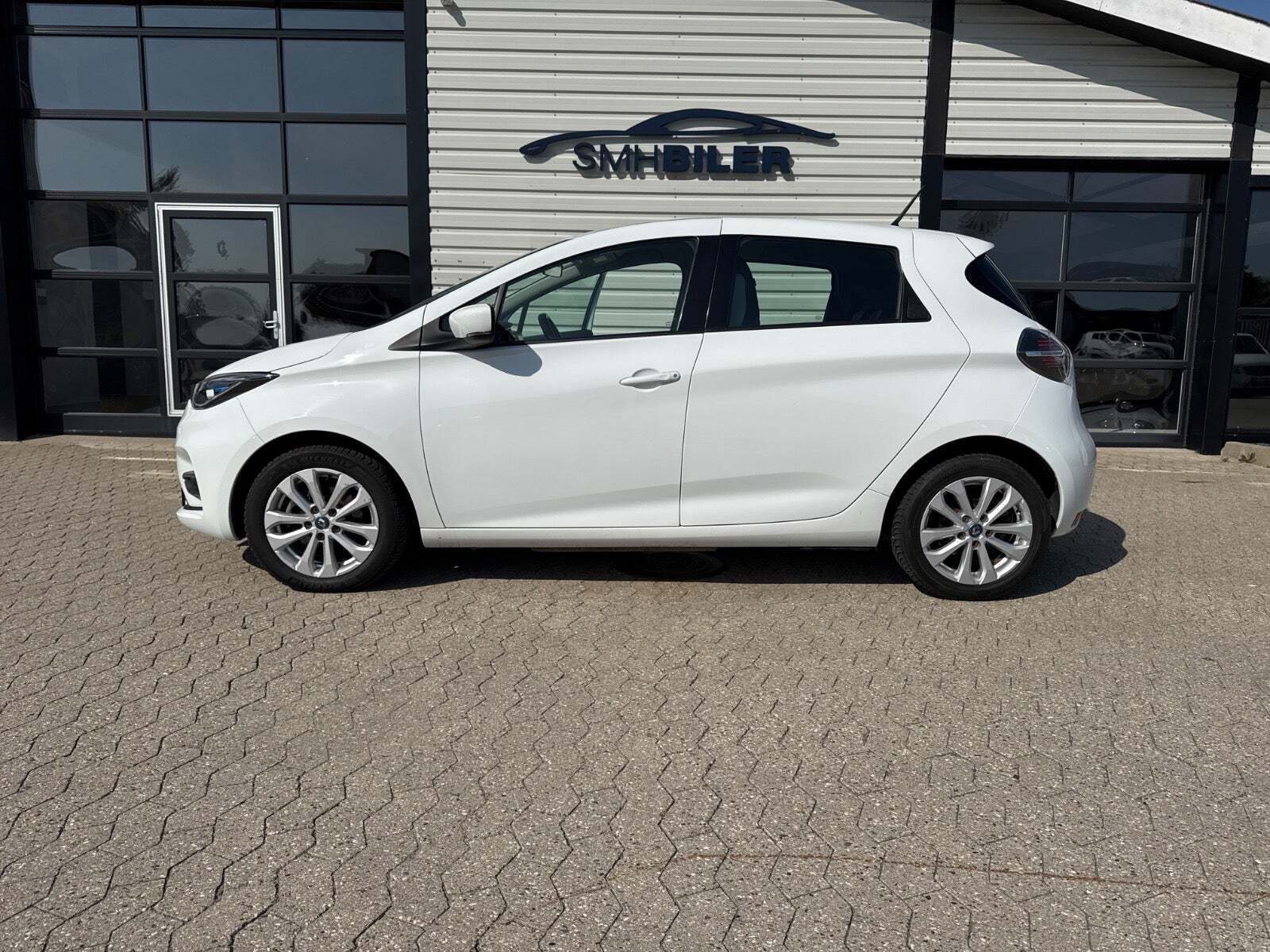 Hvid Renault Zoe fra 2019