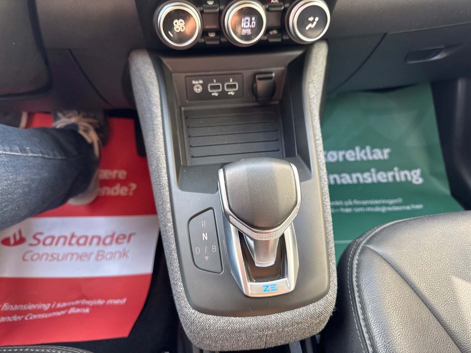 Hvid Renault Zoe fra 2019