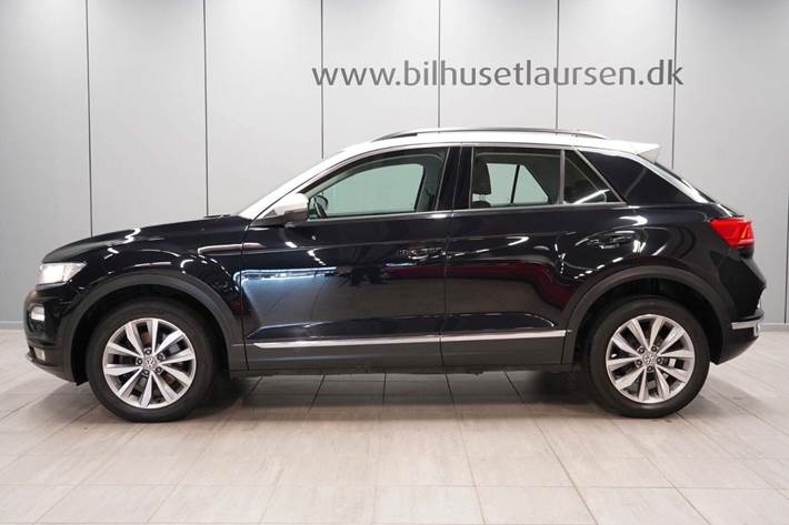 Sort VW T-Roc fra 2018