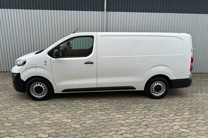 Hvid Peugeot e-Expert fra 2025