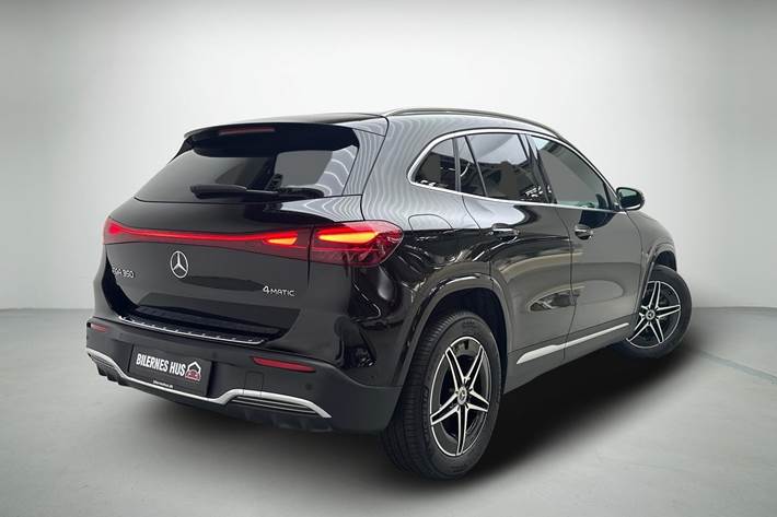 Sort Mercedes EQA 350 fra 2024