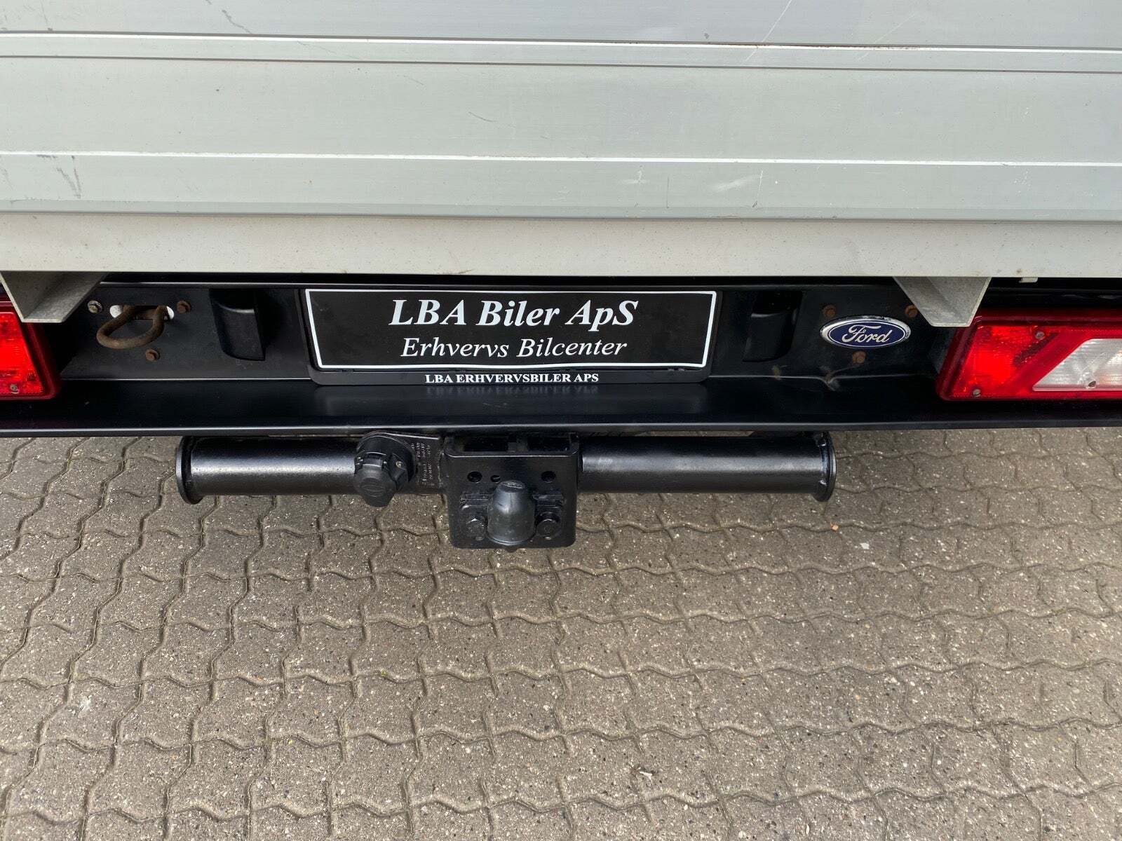 Hvid Ford Transit 350 L3 Van fra 2020