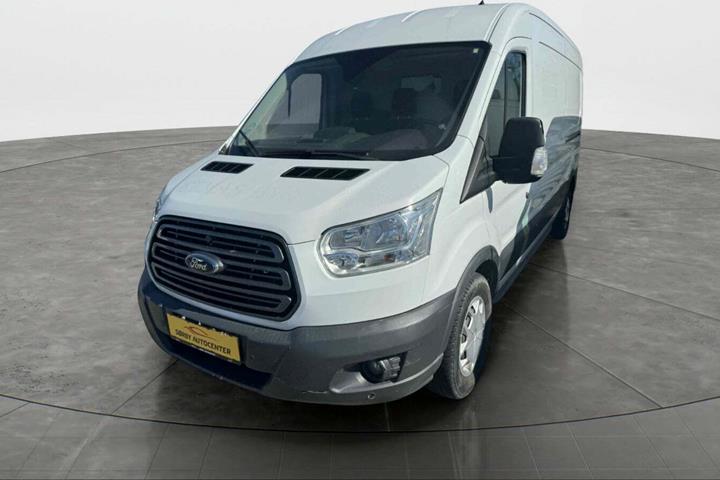 Hvid Ford Transit Custom 310 L1 fra 2018 set udefra