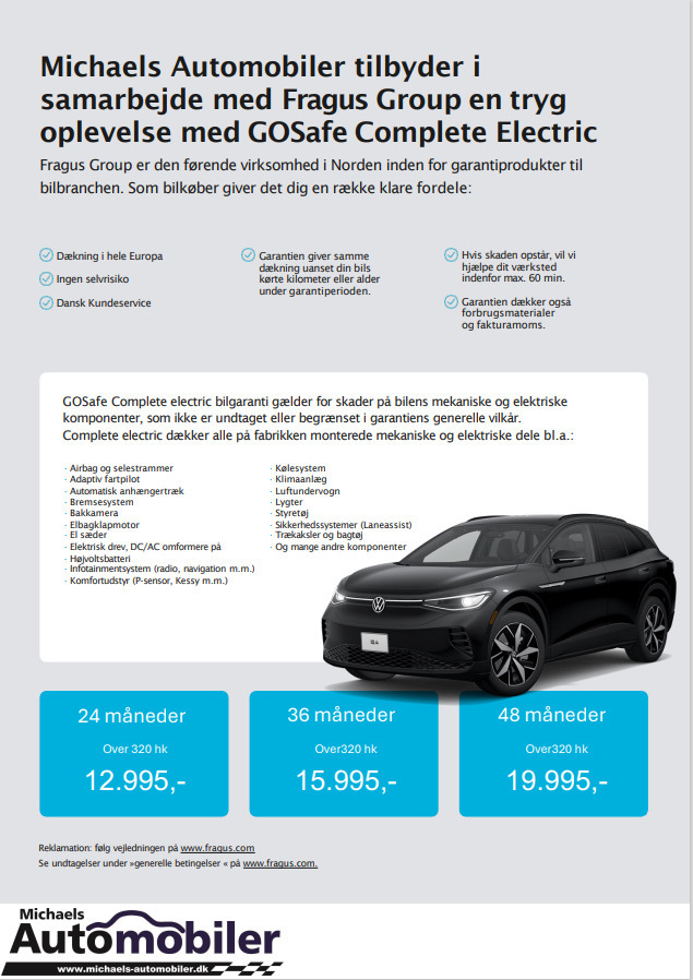 Rød VW ID.4 fra 2025