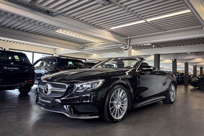Sort Mercedes S500 fra 2016