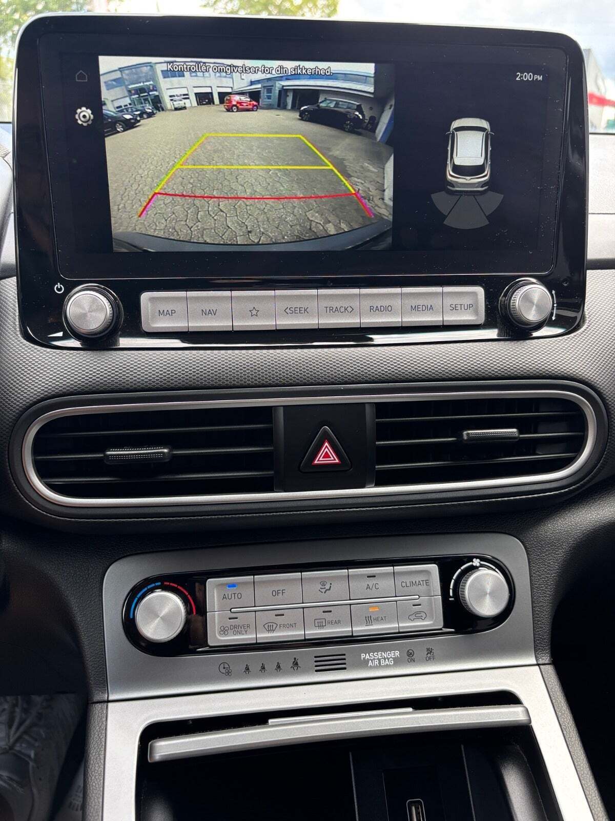 Grå Hyundai Kona fra 2020