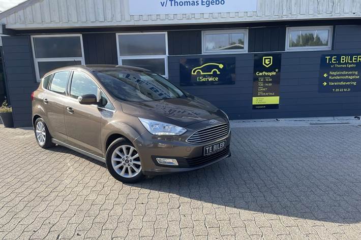 Brun Ford C-MAX fra 2017 set udefra