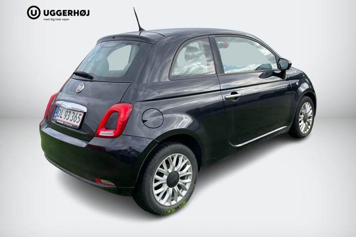Sort Fiat 500 fra 2017